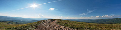 Szeroki Wierch - panorama na północy-wschód