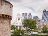 Tower of London - widok na City