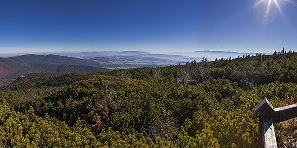 Babia Góra - Kępa - panorama