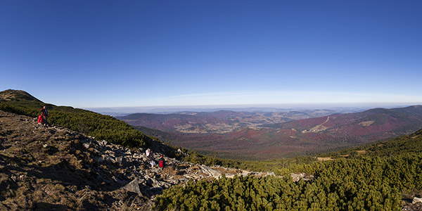 Babia Góra - Kępa - panorama