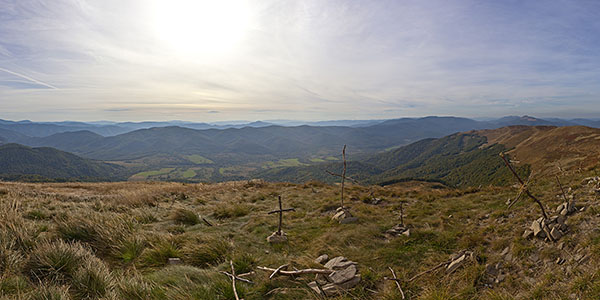 9. Widok z Tarnicy na Wołosate