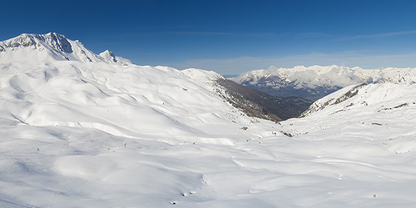 Risoul Vars Francja panorama