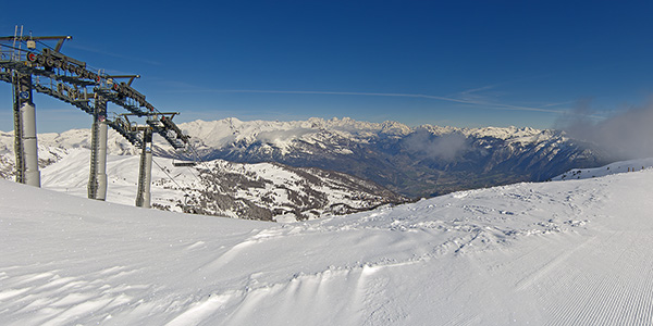 Risoul Vars Francja panorama