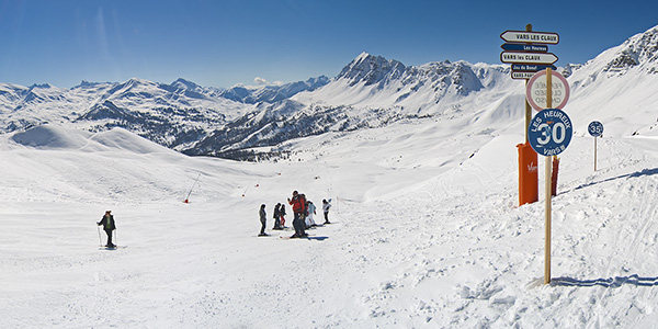 Risoul Vars Francja panorama