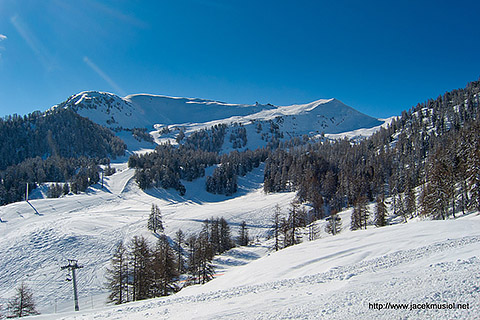 Risoul Vars Francja panoramy