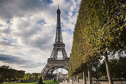 Paryż - wieża Eifla