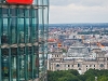 Widok z Kohlhof Tower na Berlin - Reichstag