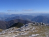 Po lewej widac trochę Tatry, Wielki Chocz i po prawej Niżkie Tatry