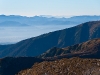 Widok na Kotlinę Liptowsą w tle Niżne Tatry