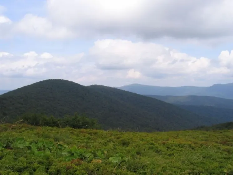 Bieszczady 2007 – Rabia Skała – Kremenaros – Wlk. i Mł. Rawka – 29 07 2007, zdjęcie 18
