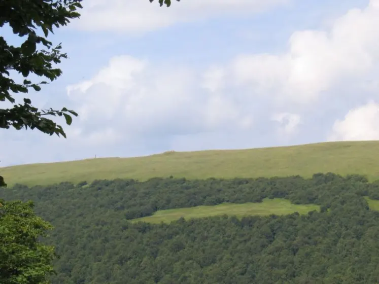 Bieszczady 2007 – Rabia Skała – Kremenaros – Wlk. i Mł. Rawka – 29 07 2007, zdjęcie 45