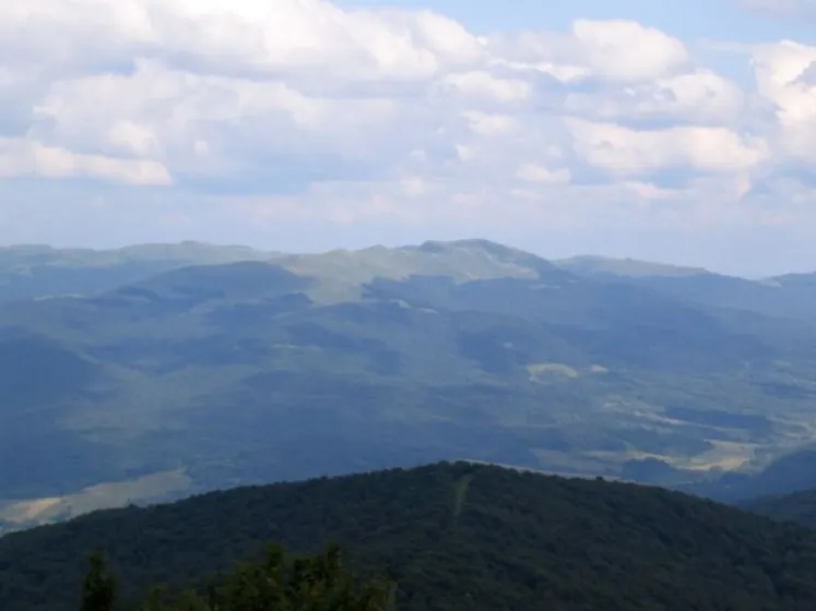 Bieszczady 2007 – Rabia Skała – Kremenaros – Wlk. i Mł. Rawka – 29 07 2007, zdjęcie 47
