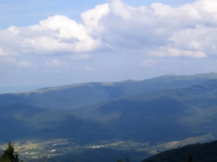 Bieszczady 2007 – Rabia Skała – Kremenaros – Wlk. i Mł. Rawka – 29 07 2007, zdjęcie 48