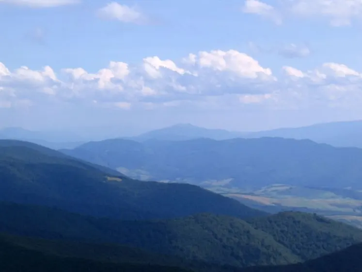 Bieszczady 2007 – Rabia Skała – Kremenaros – Wlk. i Mł. Rawka – 29 07 2007, zdjęcie 49