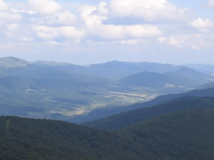 Bieszczady 2007 – Rabia Skała – Kremenaros – Wlk. i Mł. Rawka – 29 07 2007, zdjęcie 50