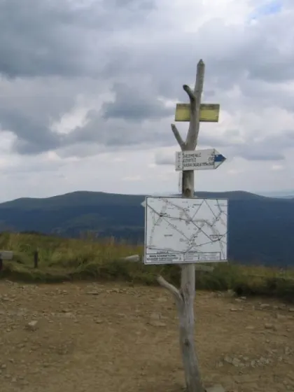 Bieszczady 2007 – Rabia Skała – Kremenaros – Wlk. i Mł. Rawka – 29 07 2007, zdjęcie 52