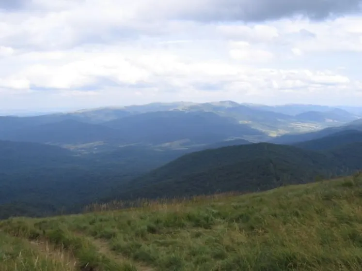 Bieszczady 2007 – Rabia Skała – Kremenaros – Wlk. i Mł. Rawka – 29 07 2007, zdjęcie 55