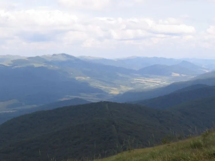 Bieszczady 2007 – Rabia Skała – Kremenaros – Wlk. i Mł. Rawka – 29 07 2007, zdjęcie 56