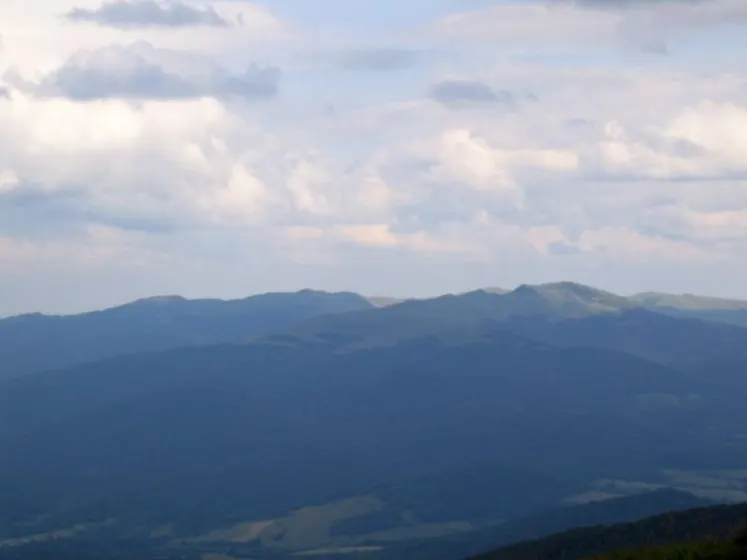 Bieszczady 2007 – Rabia Skała – Kremenaros – Wlk. i Mł. Rawka – 29 07 2007, zdjęcie 66