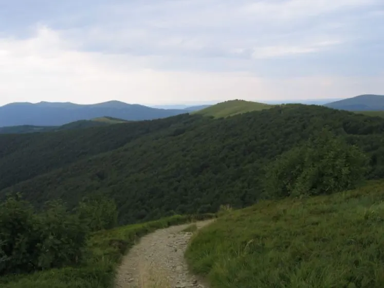 Bieszczady 2007 – Rabia Skała – Kremenaros – Wlk. i Mł. Rawka – 29 07 2007, zdjęcie 72