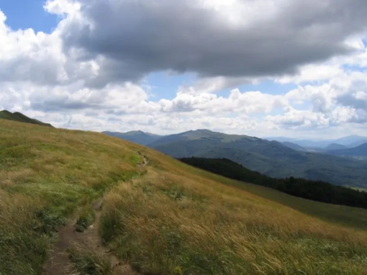 Bieszczady 2007 – Ustrzyki G. – Połonina Caryńska – Połonina Wetlińska – 30 07 2007, zdjęcie 15