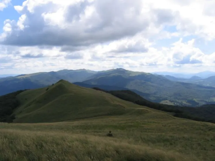 Bieszczady 2007 – Ustrzyki G. – Połonina Caryńska – Połonina Wetlińska – 30 07 2007, zdjęcie 19