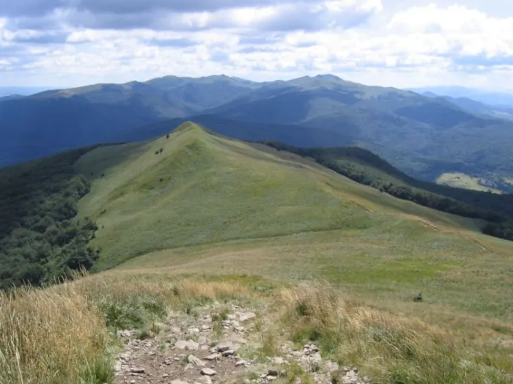 Bieszczady 2007 – Ustrzyki G. – Połonina Caryńska – Połonina Wetlińska – 30 07 2007, zdjęcie 22
