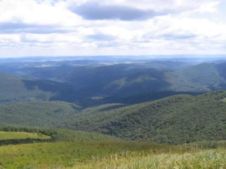 Bieszczady 2007 – Ustrzyki G. – Połonina Caryńska – Połonina Wetlińska – 30 07 2007, zdjęcie 24