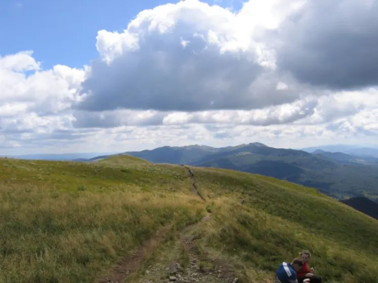 Bieszczady 2007 – Ustrzyki G. – Połonina Caryńska – Połonina Wetlińska – 30 07 2007, zdjęcie 29