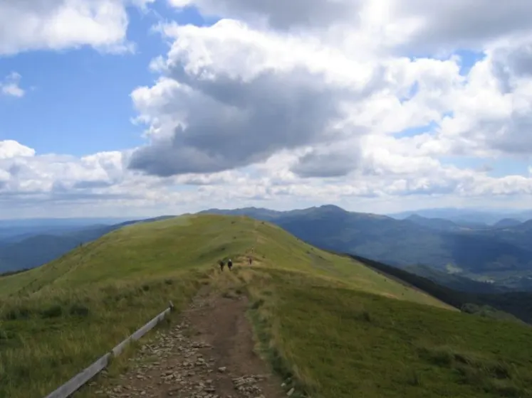 Bieszczady 2007 – Ustrzyki G. – Połonina Caryńska – Połonina Wetlińska – 30 07 2007, zdjęcie 34