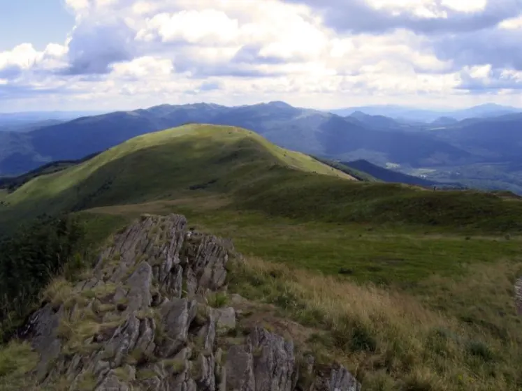 Bieszczady 2007 – Ustrzyki G. – Połonina Caryńska – Połonina Wetlińska – 30 07 2007, zdjęcie 38