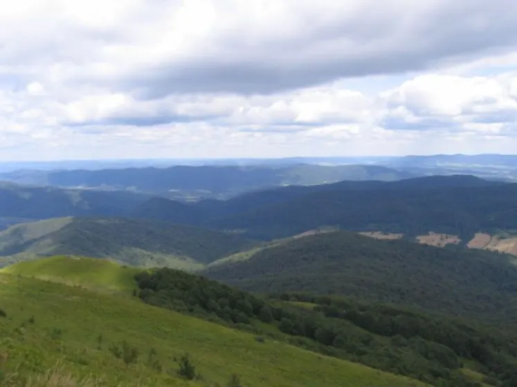 Bieszczady 2007 – Ustrzyki G. – Połonina Caryńska – Połonina Wetlińska – 30 07 2007, zdjęcie 39