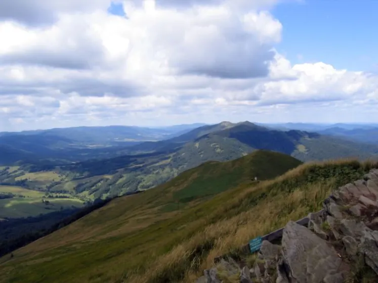 Bieszczady 2007 – Ustrzyki G. – Połonina Caryńska – Połonina Wetlińska – 30 07 2007, zdjęcie 45