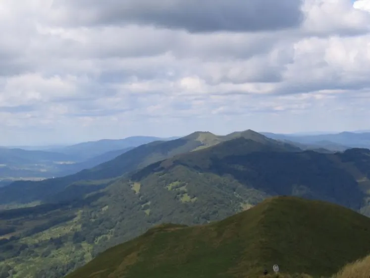 Bieszczady 2007 – Ustrzyki G. – Połonina Caryńska – Połonina Wetlińska – 30 07 2007, zdjęcie 46