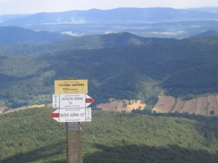 Bieszczady 2007 – Ustrzyki G. – Połonina Caryńska – Połonina Wetlińska – 30 07 2007, zdjęcie 49