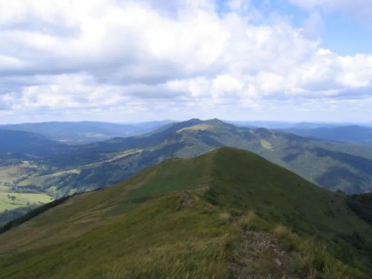 Bieszczady 2007 – Ustrzyki G. – Połonina Caryńska – Połonina Wetlińska – 30 07 2007, zdjęcie 55