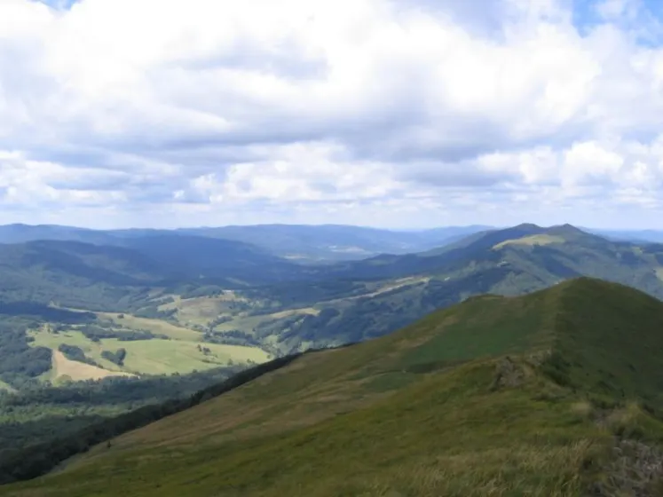 Bieszczady 2007 – Ustrzyki G. – Połonina Caryńska – Połonina Wetlińska – 30 07 2007, zdjęcie 56