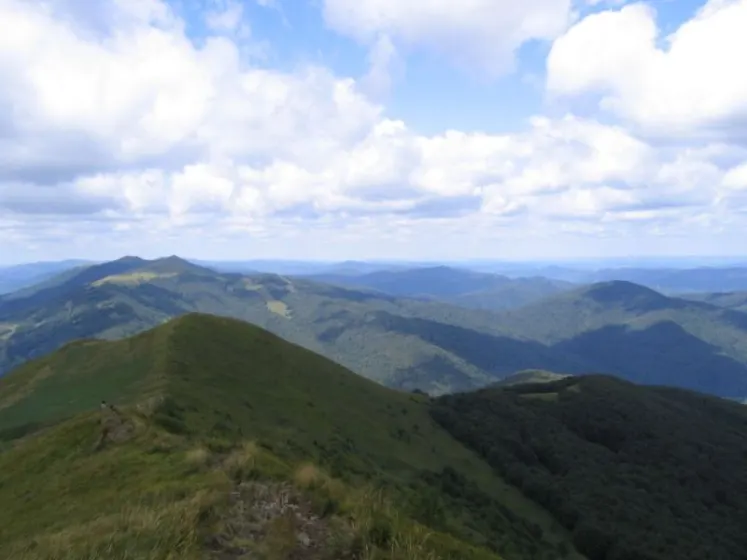 Bieszczady 2007 – Ustrzyki G. – Połonina Caryńska – Połonina Wetlińska – 30 07 2007, zdjęcie 57