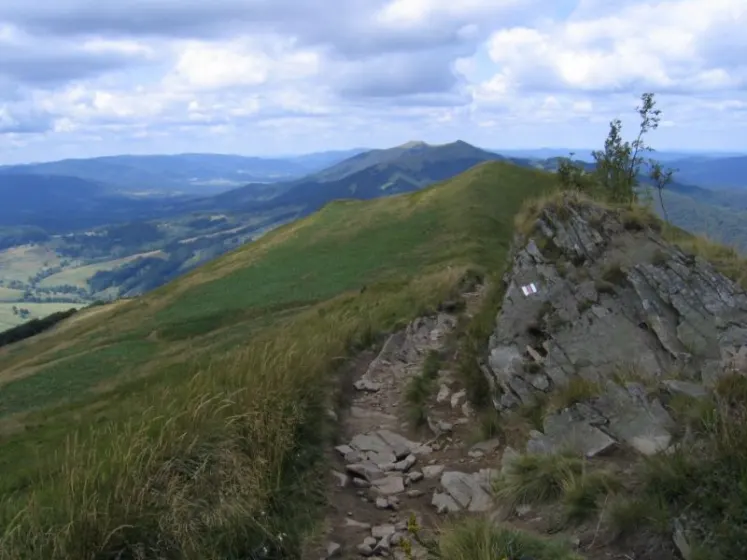 Bieszczady 2007 – Ustrzyki G. – Połonina Caryńska – Połonina Wetlińska – 30 07 2007, zdjęcie 58