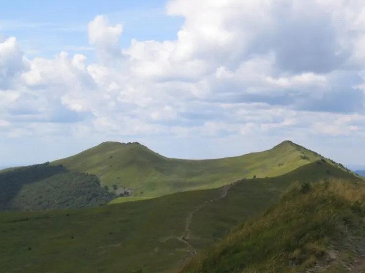 Bieszczady 2007 – Ustrzyki G. – Połonina Caryńska – Połonina Wetlińska – 30 07 2007, zdjęcie 89