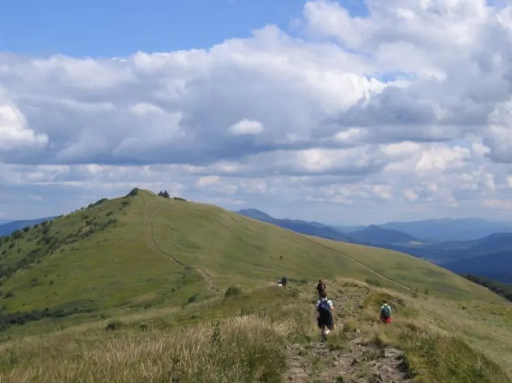 Bieszczady 2007 – Ustrzyki G. – Połonina Caryńska – Połonina Wetlińska – 30 07 2007, zdjęcie 91