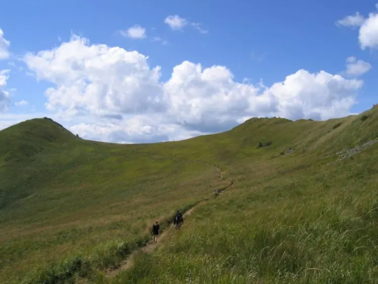 Bieszczady 2007 – Ustrzyki G. – Połonina Caryńska – Połonina Wetlińska – 30 07 2007, zdjęcie 92