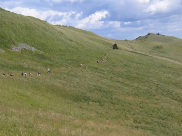 Bieszczady 2007 – Ustrzyki G. – Połonina Caryńska – Połonina Wetlińska – 30 07 2007, zdjęcie 97