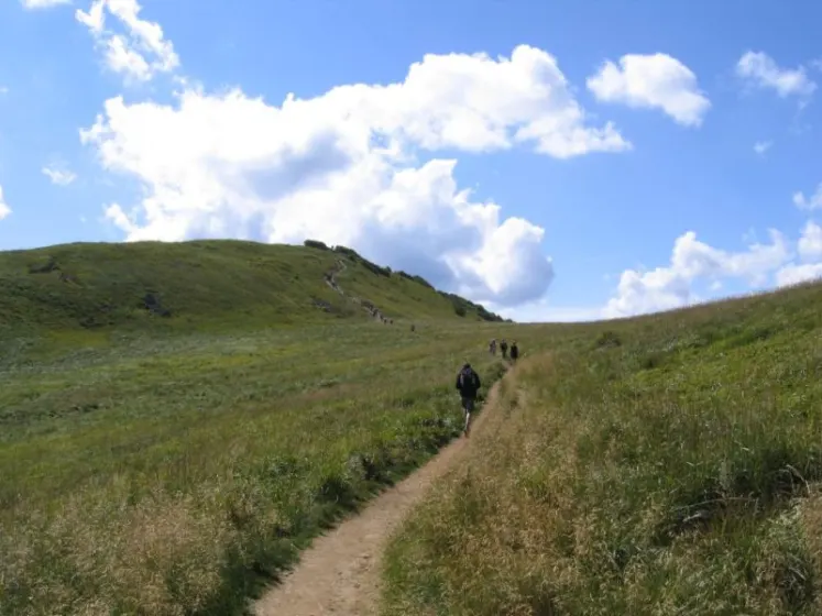 Bieszczady 2007 – Ustrzyki G. – Połonina Caryńska – Połonina Wetlińska – 30 07 2007, zdjęcie 98