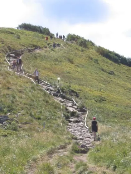 Bieszczady 2007 – Ustrzyki G. – Połonina Caryńska – Połonina Wetlińska – 30 07 2007, zdjęcie 99