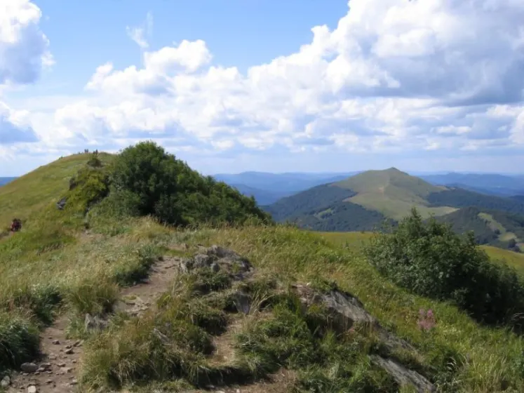 Bieszczady 2007 – Ustrzyki G. – Połonina Caryńska – Połonina Wetlińska – 30 07 2007, zdjęcie 101