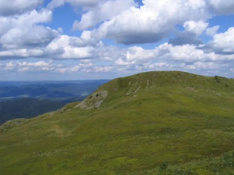 Bieszczady 2007 – Ustrzyki G. – Połonina Caryńska – Połonina Wetlińska – 30 07 2007, zdjęcie 103