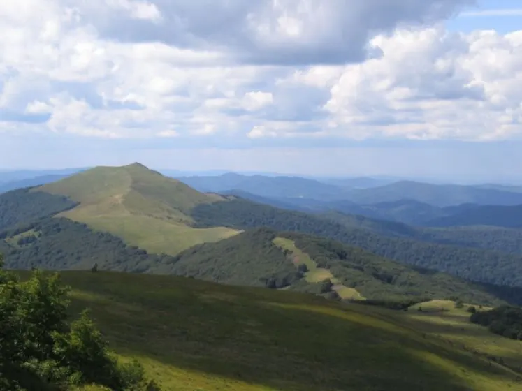 Bieszczady 2007 – Ustrzyki G. – Połonina Caryńska – Połonina Wetlińska – 30 07 2007, zdjęcie 105