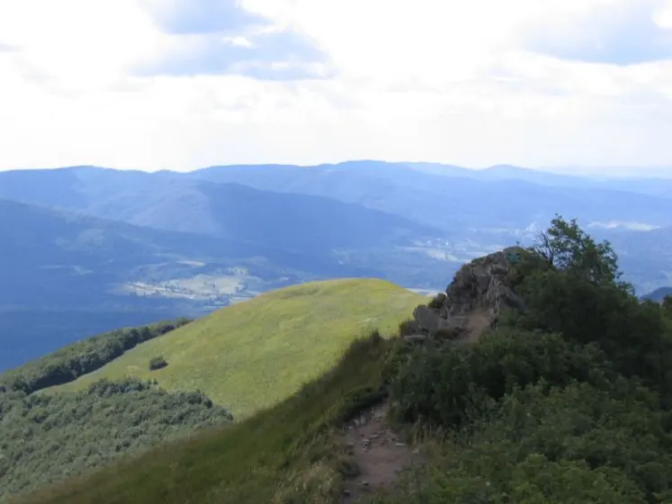 Bieszczady 2007 – Ustrzyki G. – Połonina Caryńska – Połonina Wetlińska – 30 07 2007, zdjęcie 107