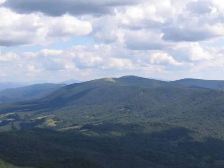 Bieszczady 2007 – Ustrzyki G. – Połonina Caryńska – Połonina Wetlińska – 30 07 2007, zdjęcie 111